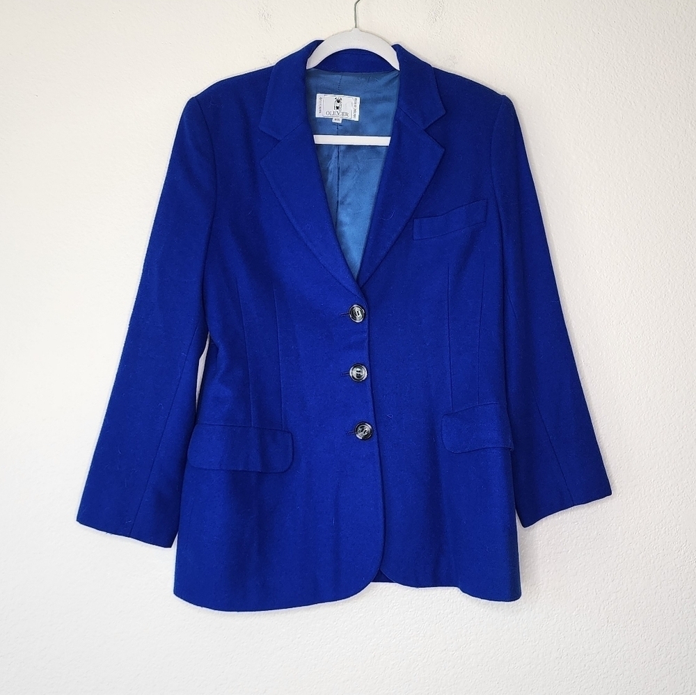 Valentino Oliver Blue Blazer 46